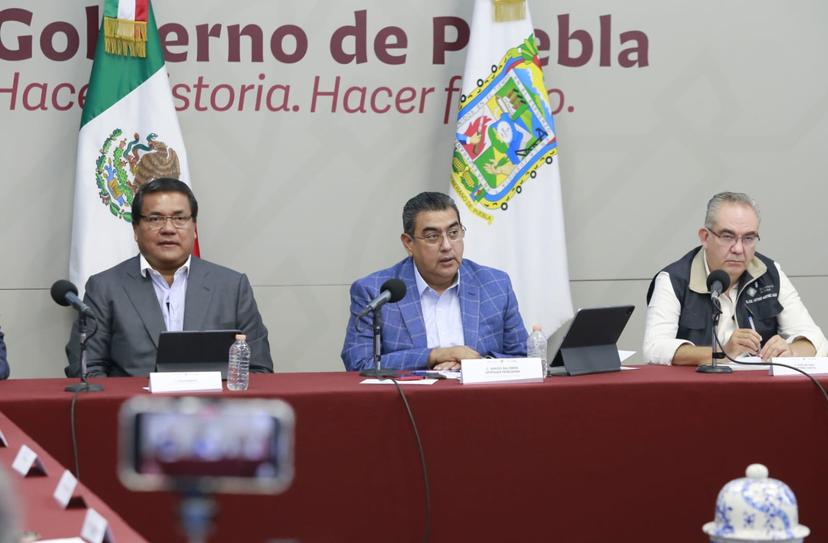 Puebla transita por un estado de alerta, no de alarma: Céspedes