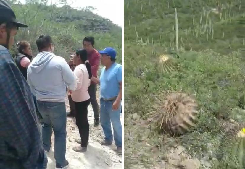 Denuncian en Zapotitlán explotación de minas y daños a la Reserva de la Biosfera 