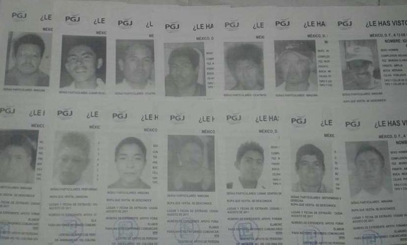 RMV prometió ayudar a familiares de desaparecidos de Yehualtepec y no lo hizo