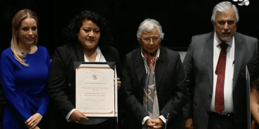 El Senado de la República eligió  a Martha Yuriria Rodríguez