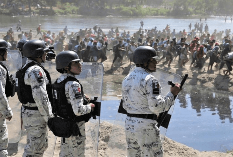 Aumentan 79% las detenciones por contención militar a migrantes