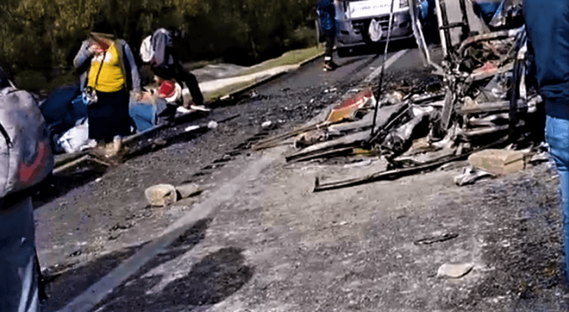 Cuatro muertos y 7 heridos deja choque en la México-Tuxpan