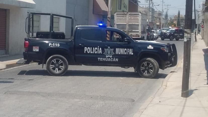Sujetos armados levantan a policía municipal en Tehuacán