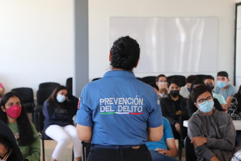 Fomentan prevención del delito en escuelas de San Pedro Cholula