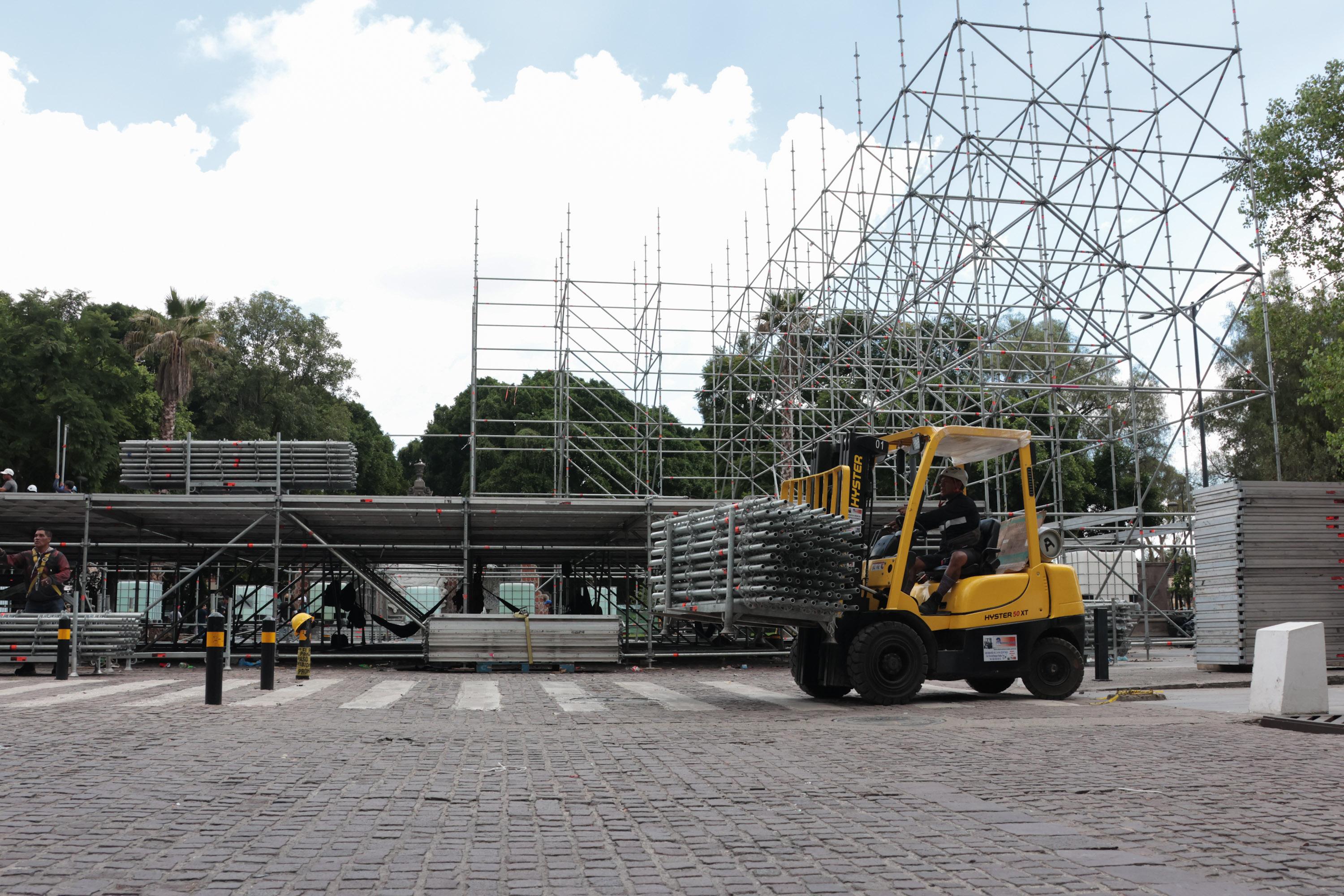 En la Avenida Juárez y la 13 Sur en la ciudad de Puebla se mantiene cerrada.