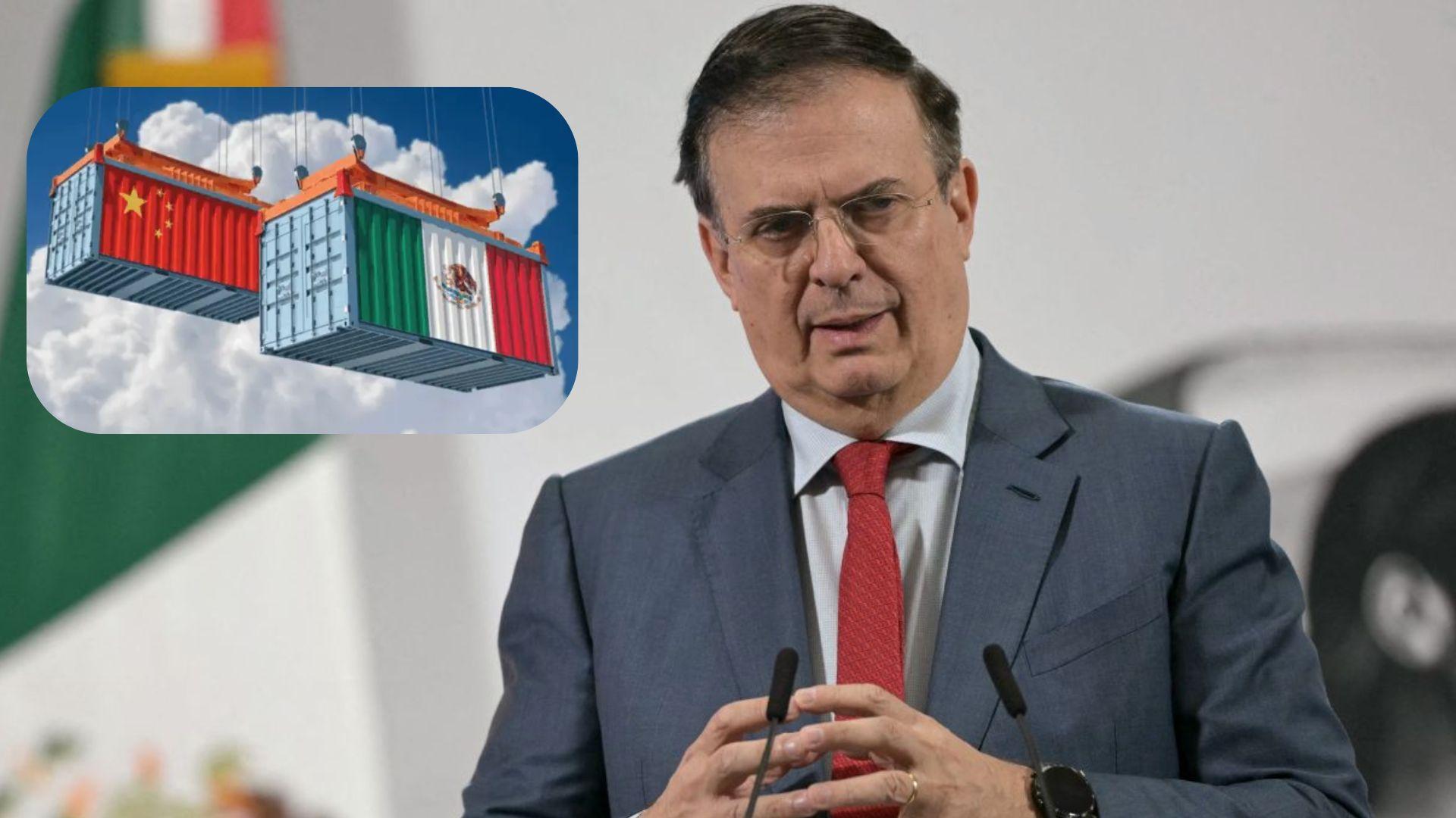 Marcelo Ebrard aborda criticas de China contra aranceles mexicanos