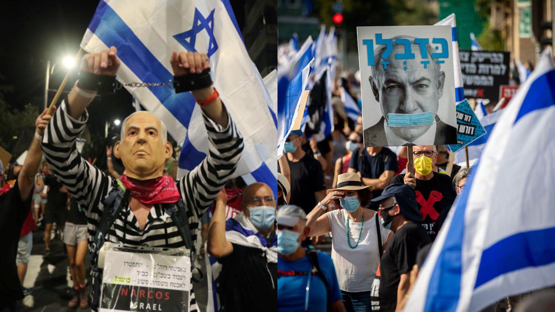 Protestas Anti-Netanyahu en Israel