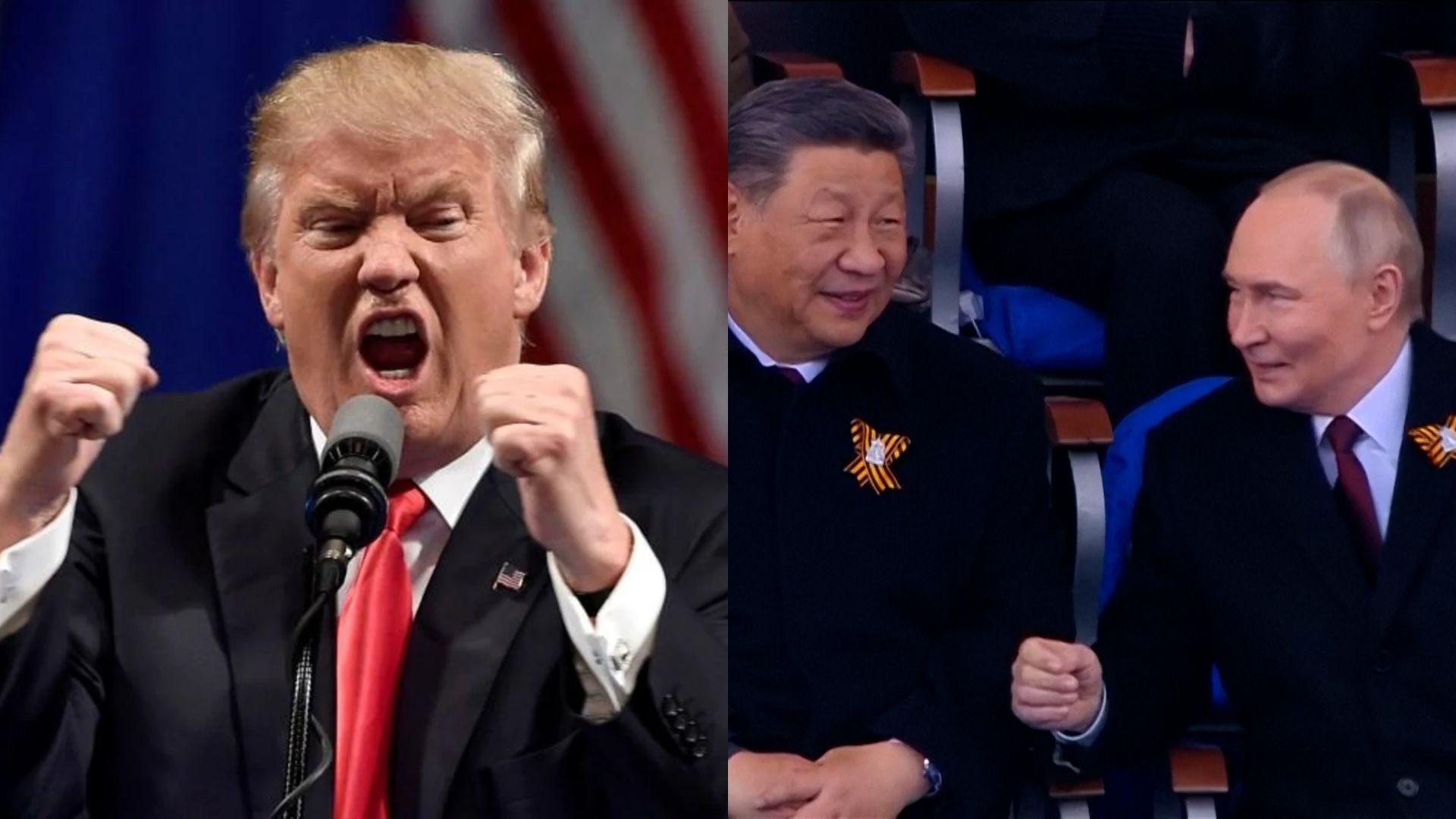 Donald Trump amenaza con aranceles a China, por ser aliados de Rusia