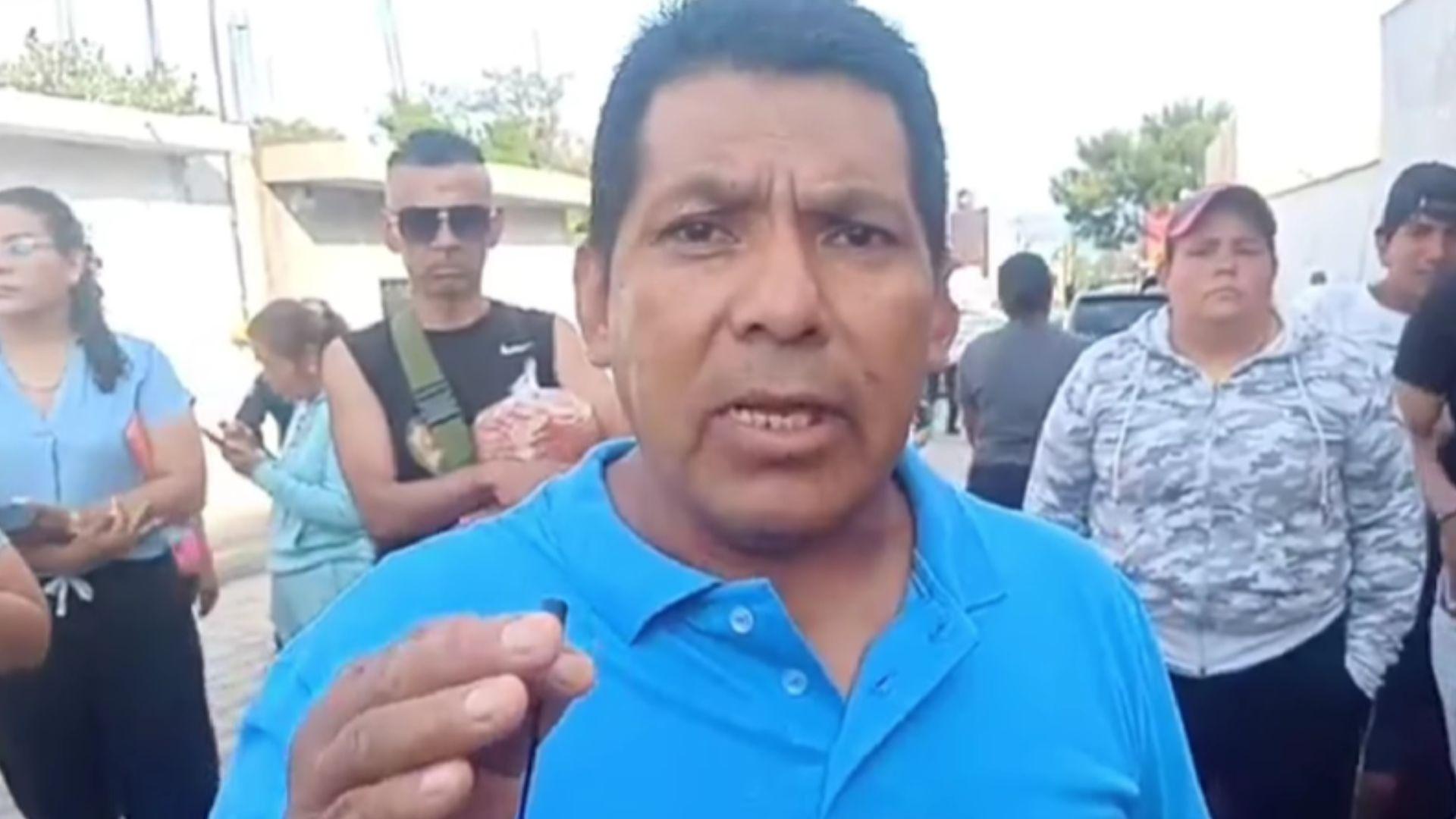 Nuevo inspector de la Colonia Valle Sur de Atlixco, Jesús Julián Ramos Chapol