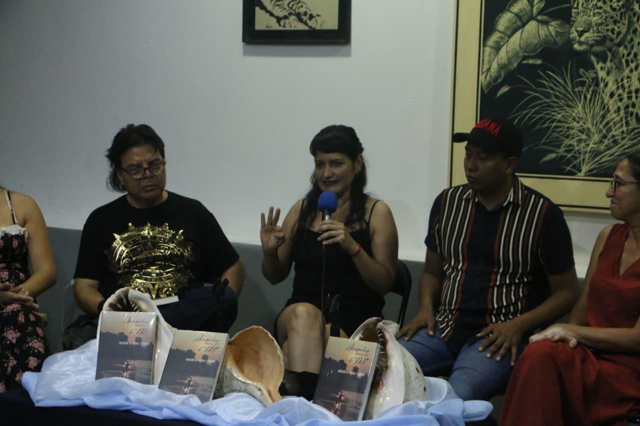 Presentación del libro "Acapulco después del Otis" en la biblioteca Alfonso G. Alarcón.