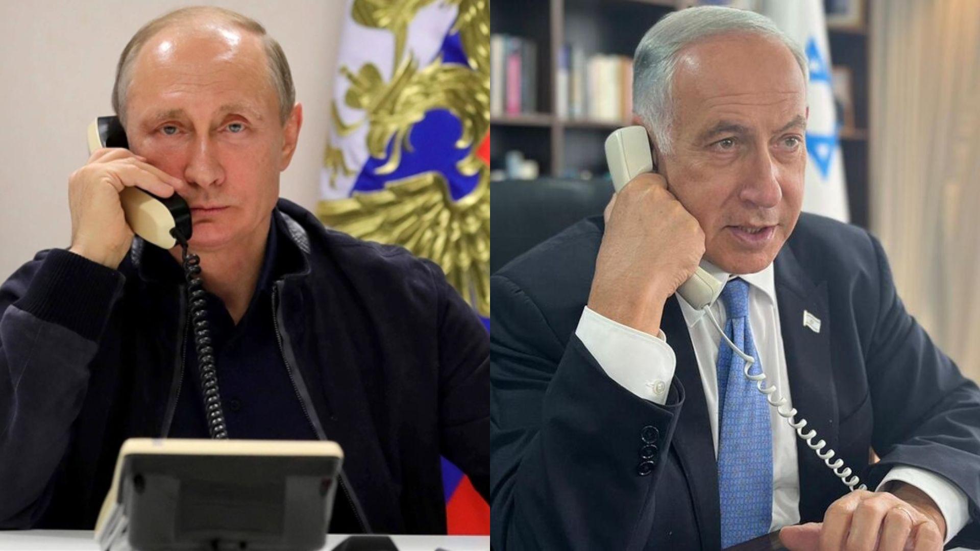 Vladimir Putin sostiene llamada con Benjamín Netanyahu