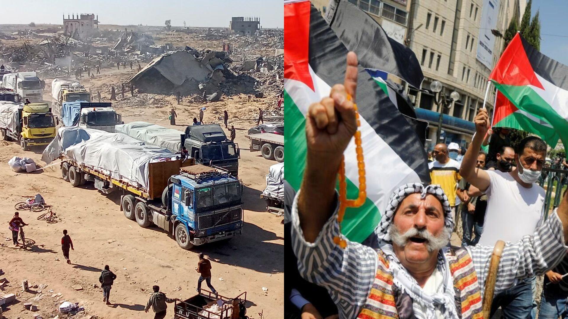 Pese a objeciones de Israel, Emiratos Árabes enviaron ayuda humanitaria a Gaza