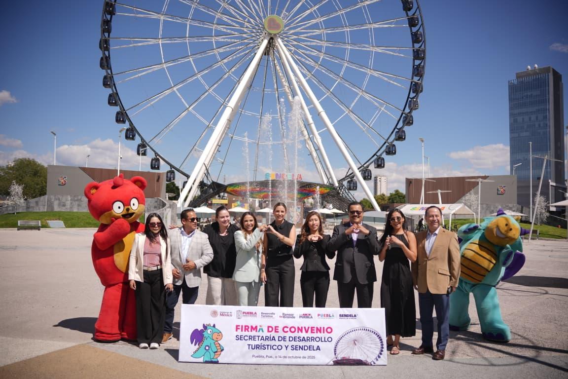 Secretaría de Desarrollo Turístico y Sendela fortalecen promoción en el estado.