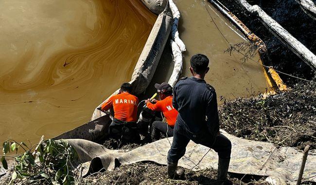 La Secretaría de Marina (Semar) detalló acciones tras el derrame de hidrocarburo en el río Pantepec, ubicado en Veracruz.