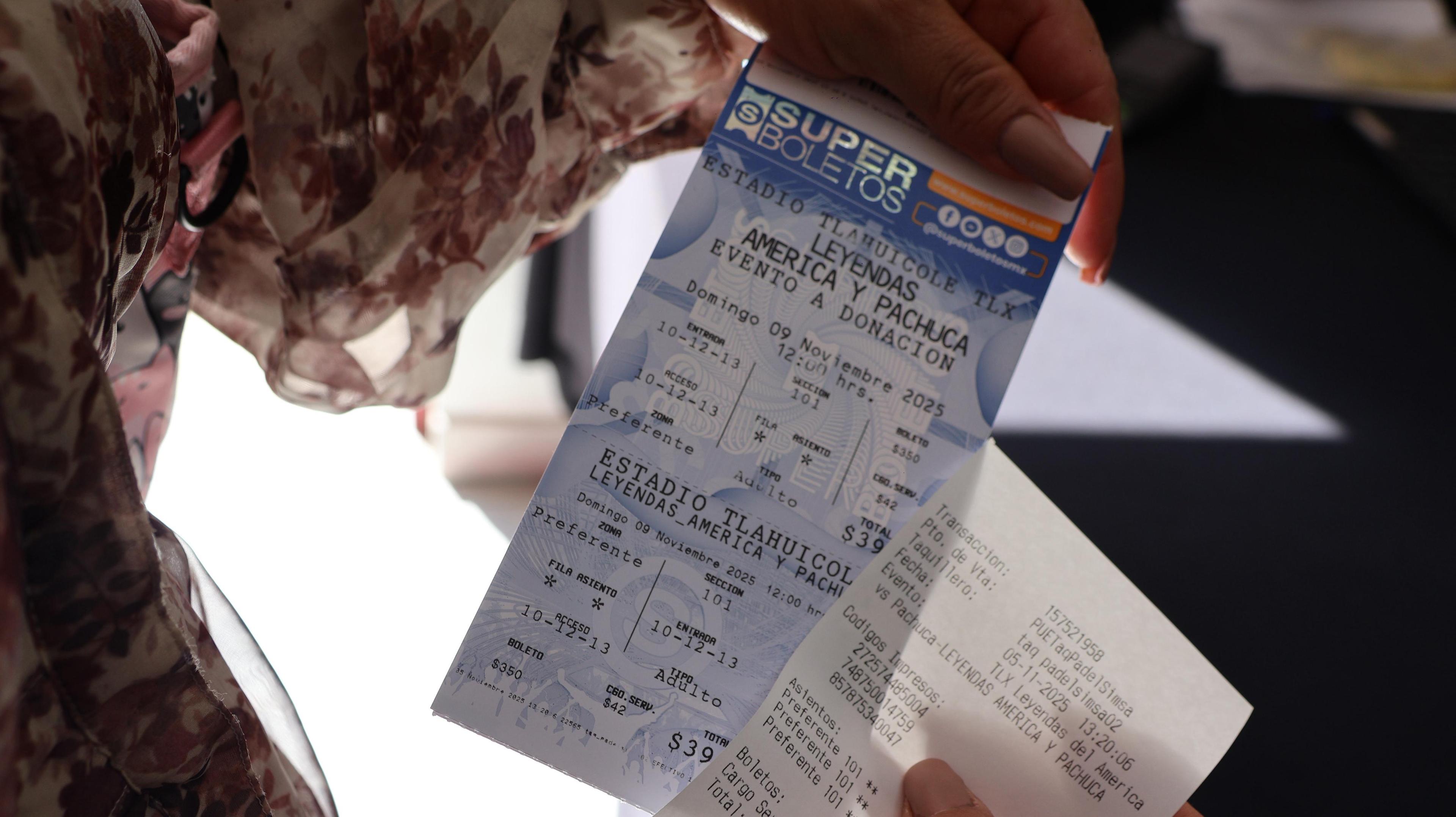 Alta demanda en la venta de boletos para el partido de leyendas del fútbol en Tlaxcala.