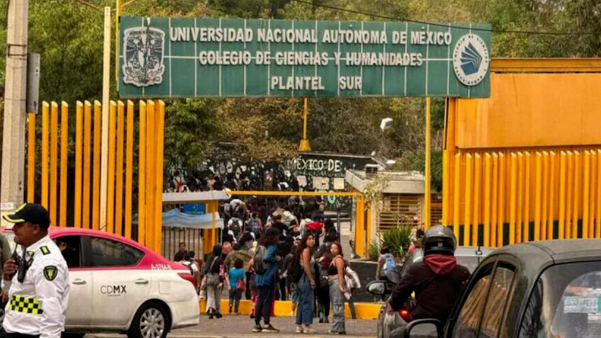 Tras 3 meses del homicidio de Jesús, reiniciaran clases presenciales en CCH Sur