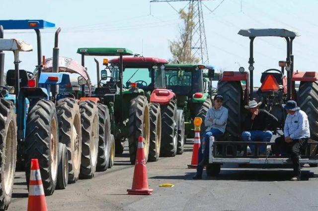 agricultores y transportistas