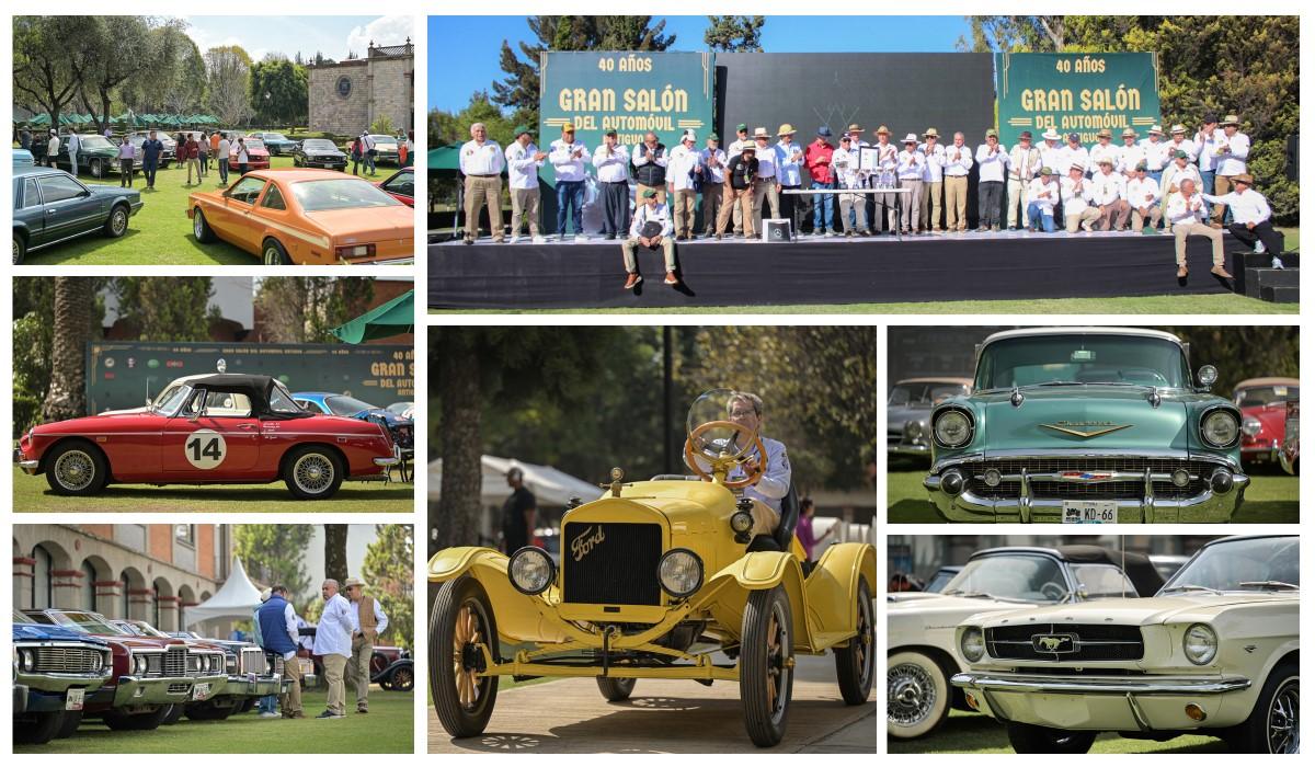 La Universidad de las Américas Puebla recibió la edición 40 del Gran Salón del Automóvil Antiguo.