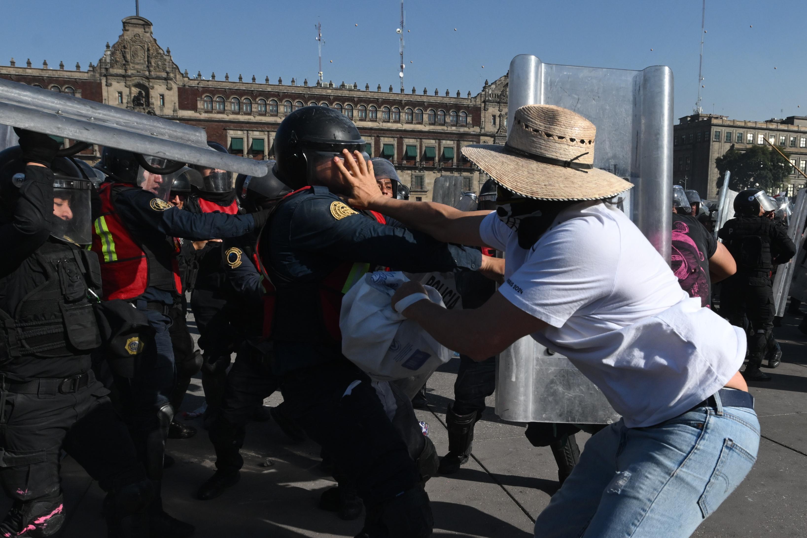 Un total de cinco personas fueron vinculadas a proceso por la violencia ocurrida en la Marcha de la "Generación Z".