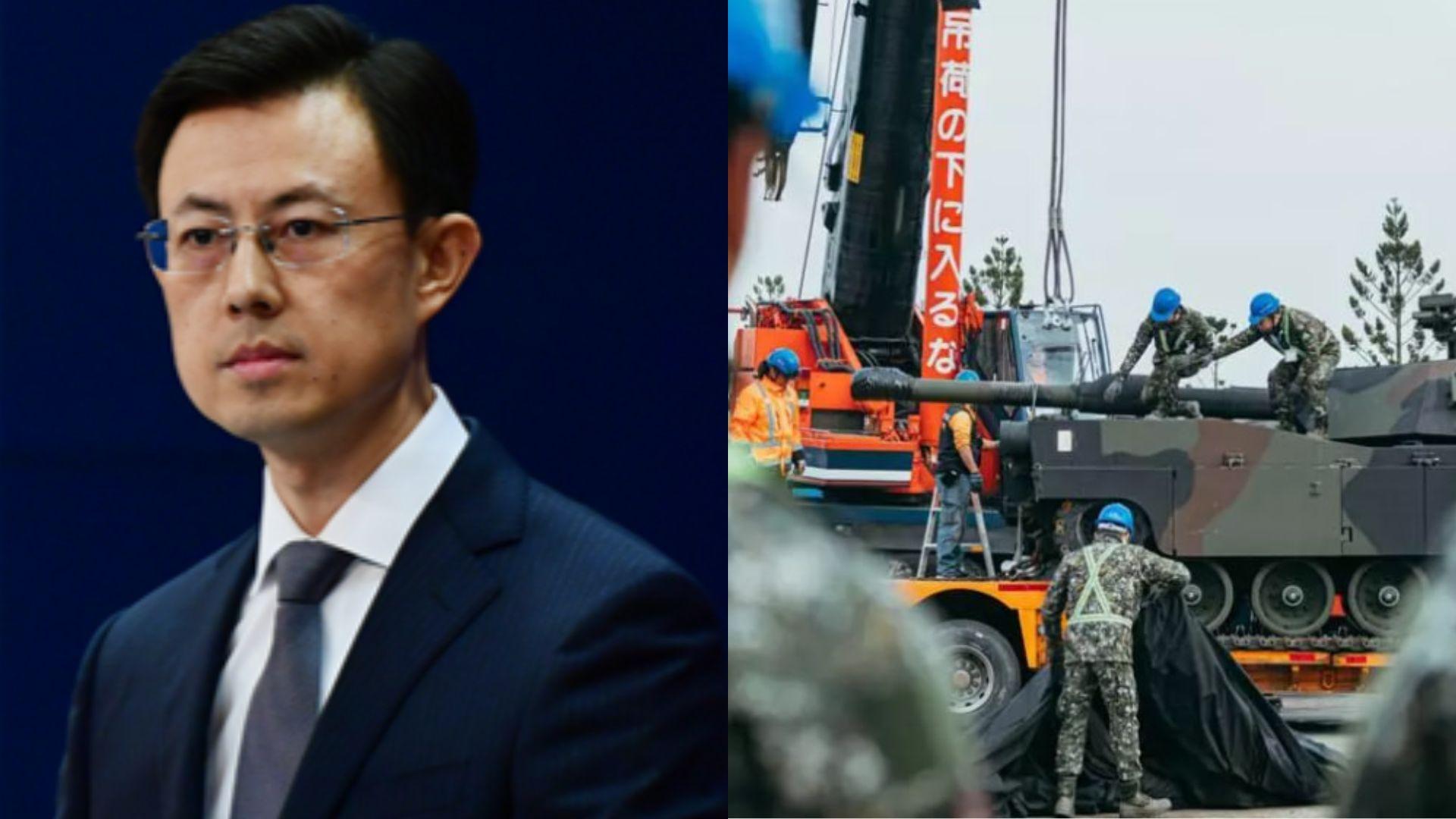 China vuelve a reclamarle a EU por continuar enviándole armas a Taiwán