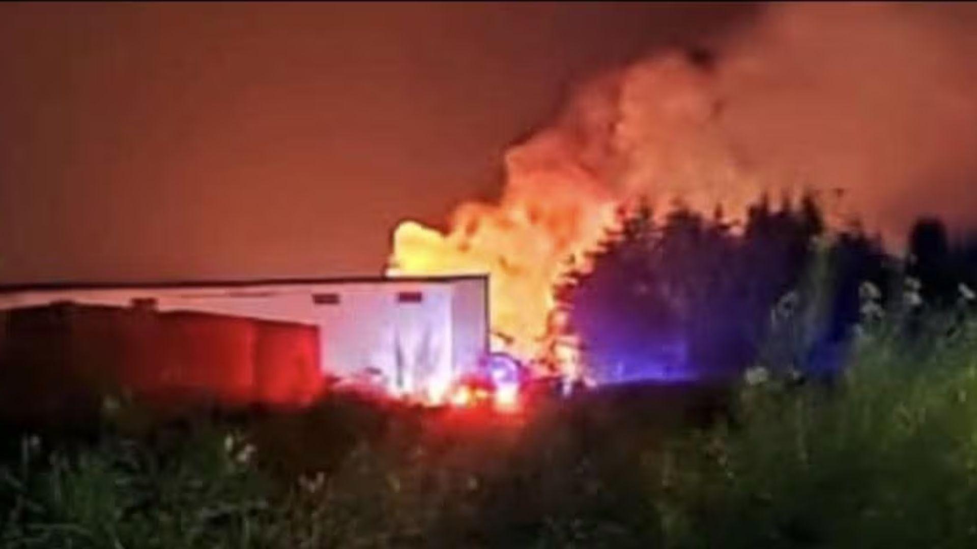 2 personas resultaron heridas tras una explosión de pirotecnia en el Edomex