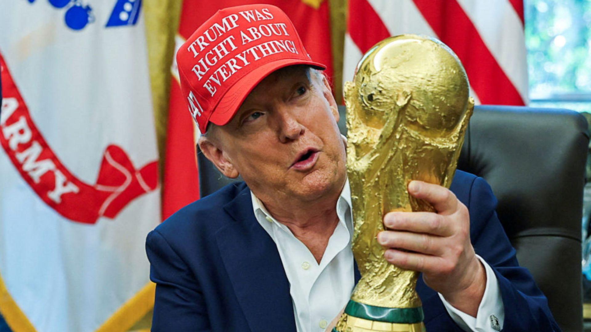 Trump confirma su asistencia al sorteo de la Copa Mundial de Futbol 2026