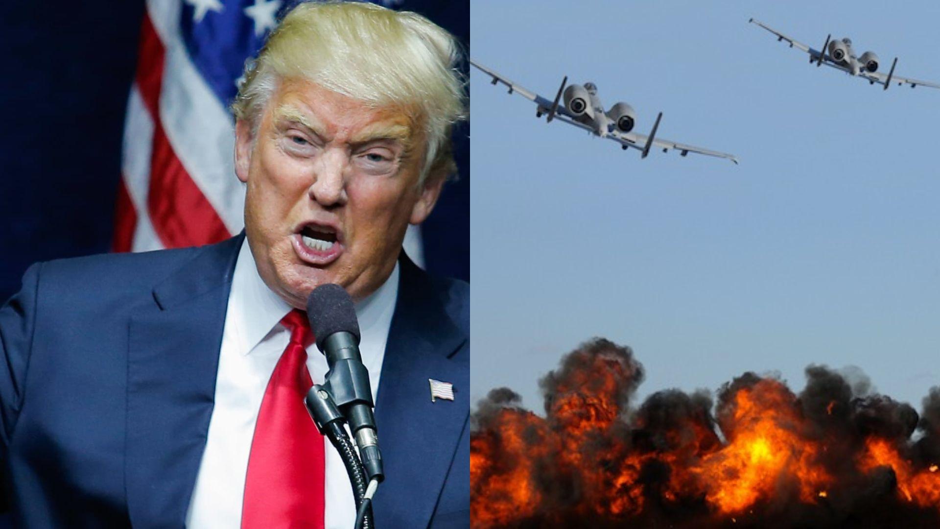 Trump continúa expresando su deseo por bombardear municipios en México