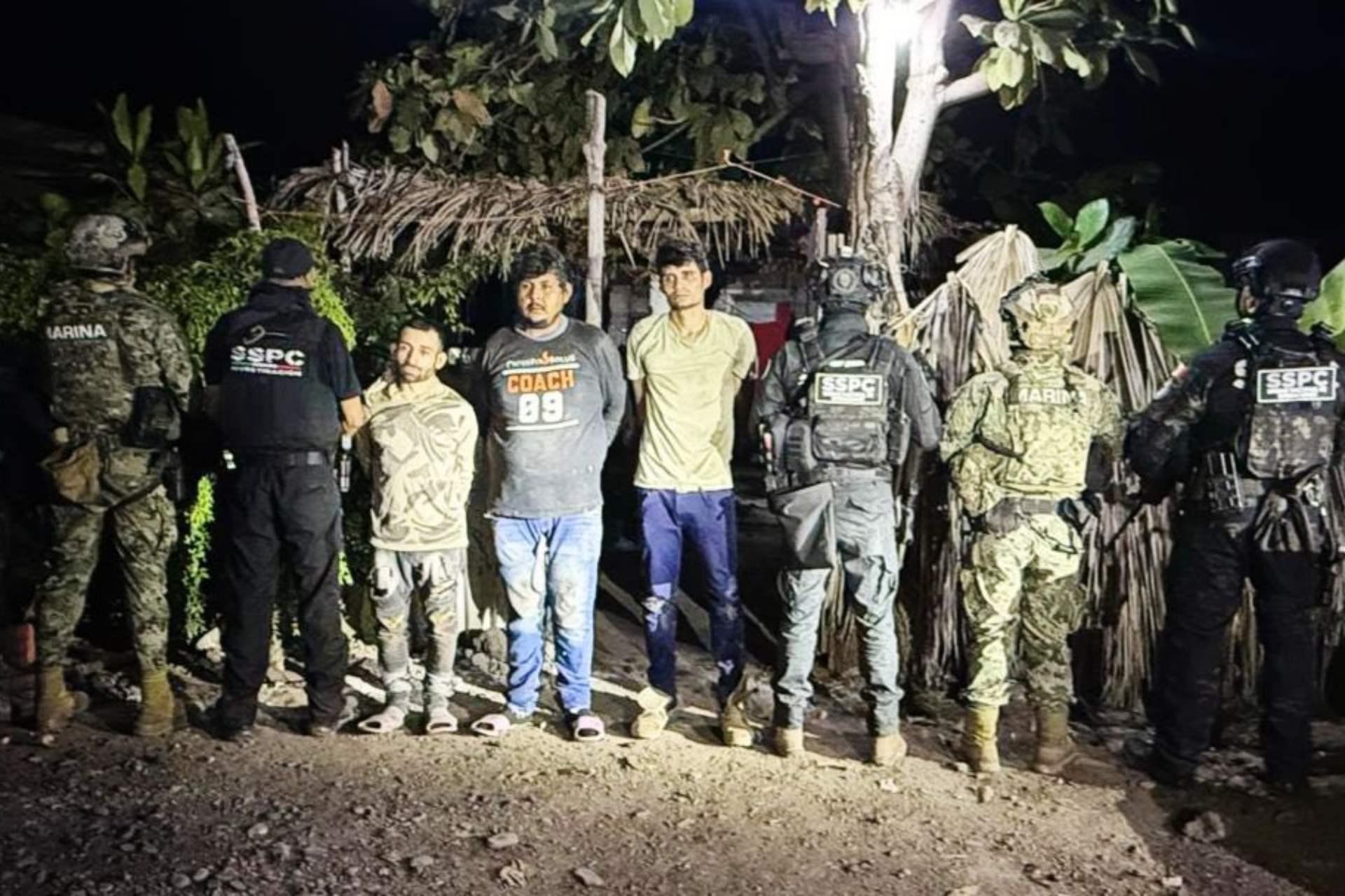 Detuvieron a tres hombres vinculados a extorsiones contra productores de limón, uso de drones y artefactos explosivos.