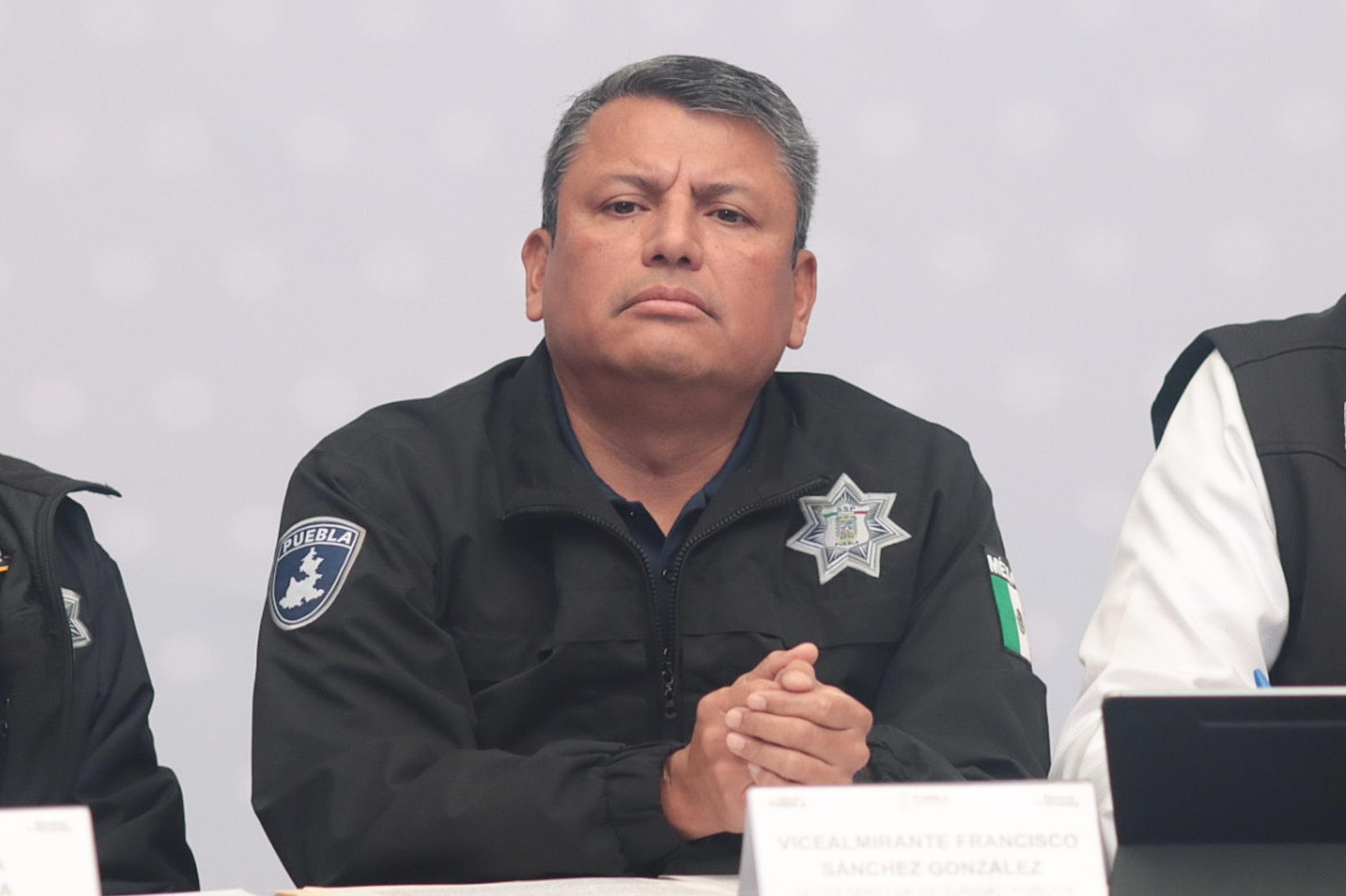Titular de la Secretaría de Seguridad Pública (SSP) del estado de Puebla, Francisco Sánchez González.