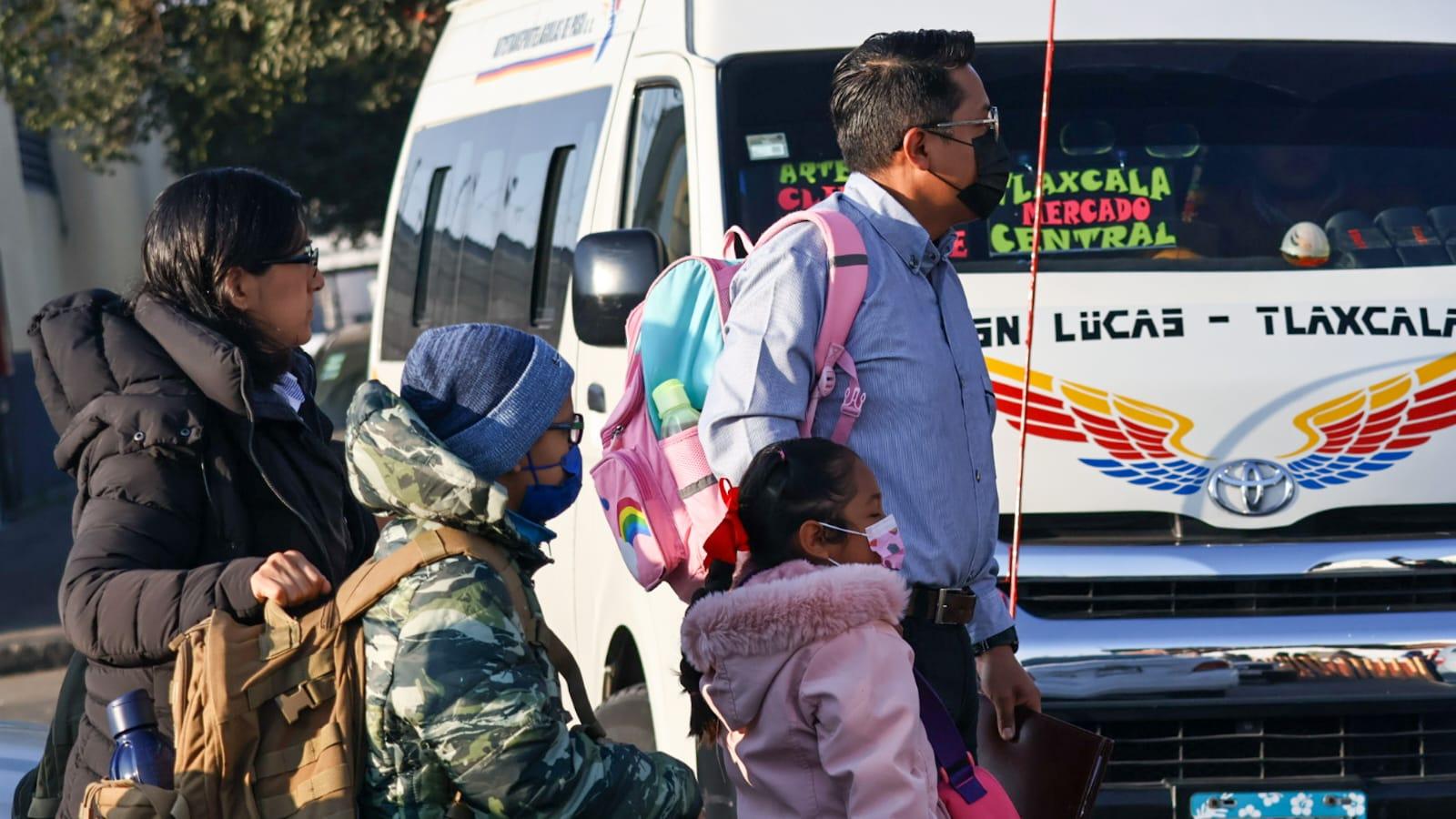 Escuelas de Tlaxcala refuerzan medidas sanitarias.