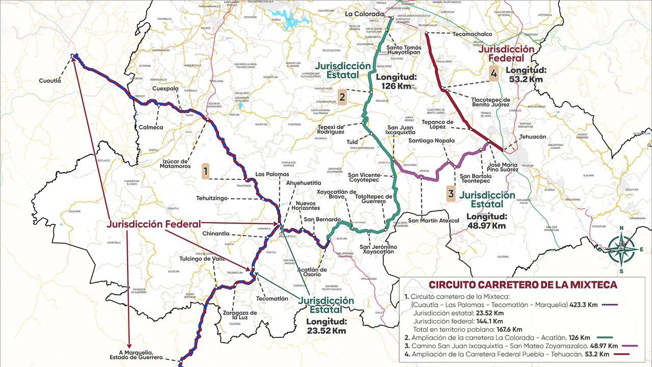 circuito carretero mixteca