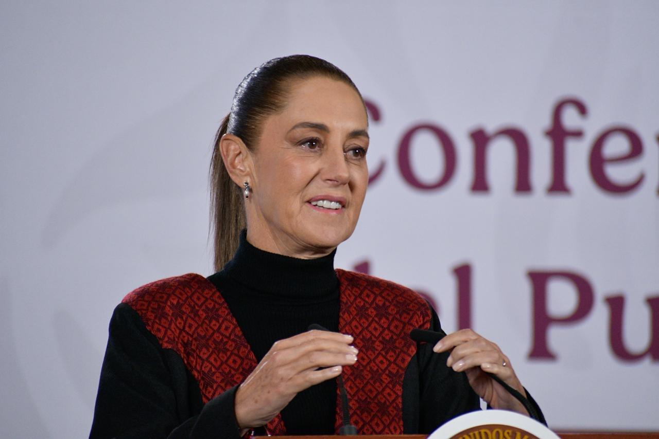 Claudia Sheinbaum Pardo, presidenta de México.