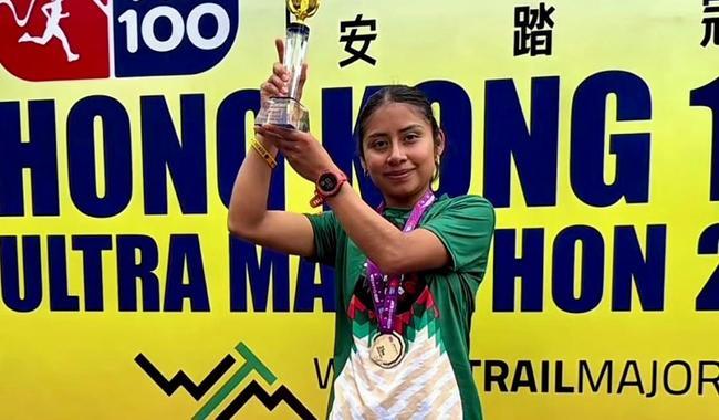 la mexicana, Miriam Morales, se corona en el Hong Kong 100 Ultra Marathon.