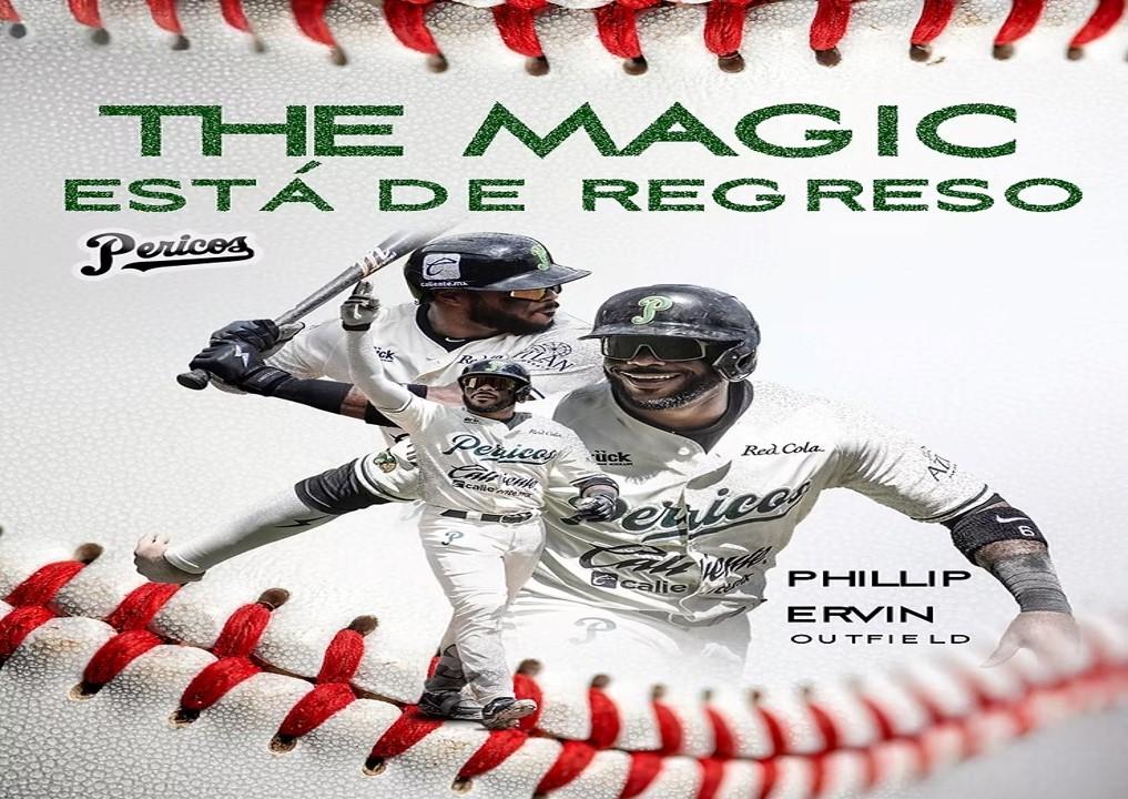 Phillip Ervin regresa a los Pericos de Puebla para este 2026.