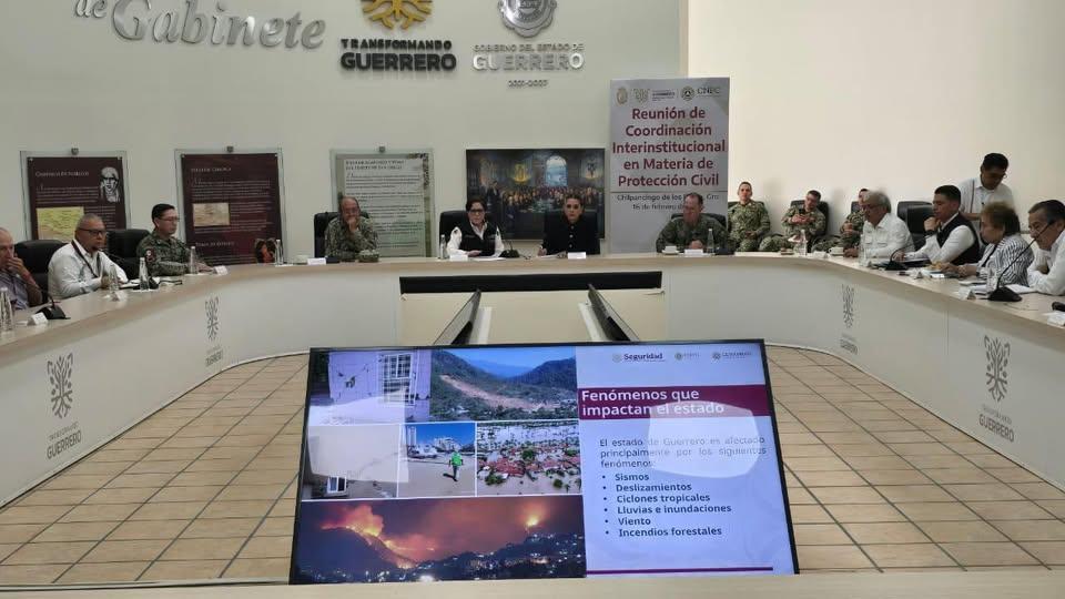 CNPC entrega estudios técnicos para fortalecer prevención de riesgos en Chilpancingo y Acapulco, Guerrero.