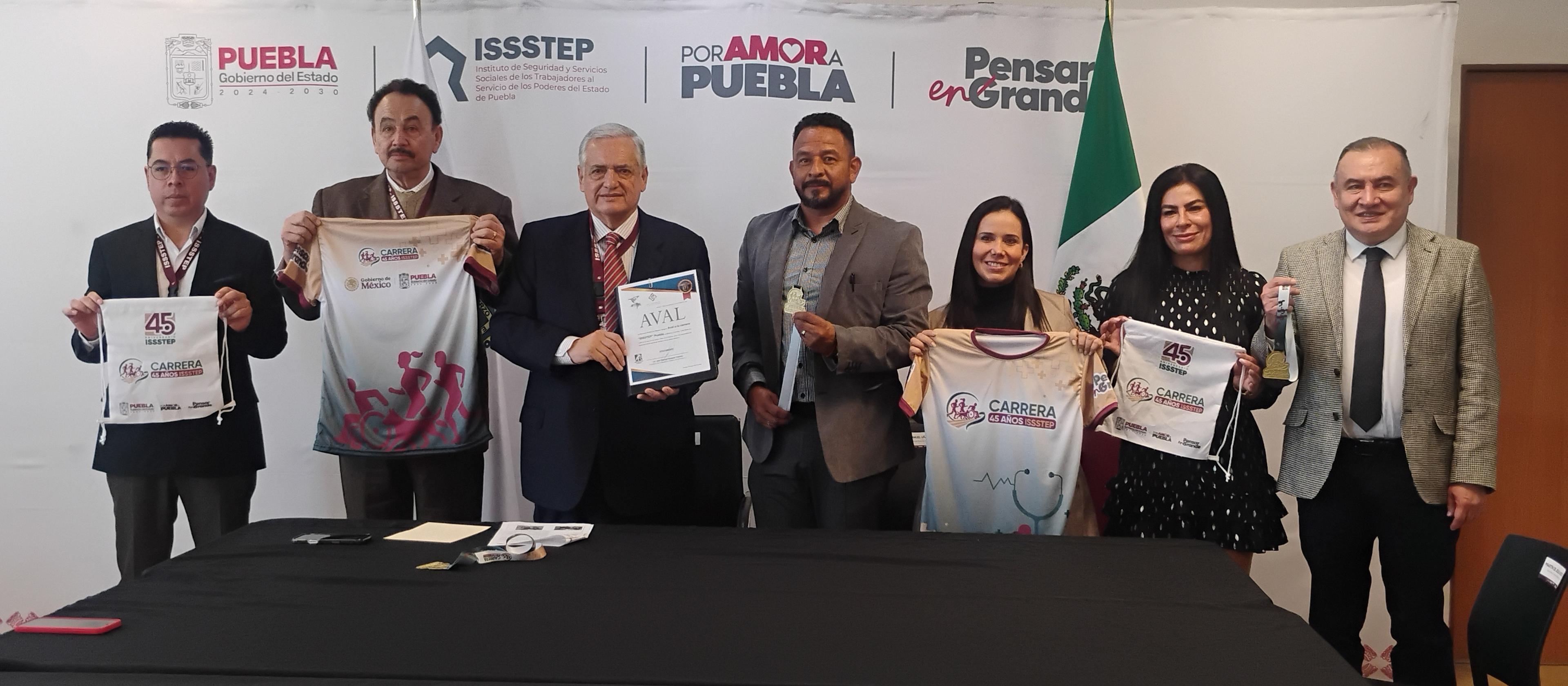 Organiza Issstep carrera de 3 y 5 kilómetros con motivo de su 45 aniversario.