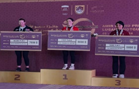 Gabriela Rodríguez con su primer podio en este 2026.