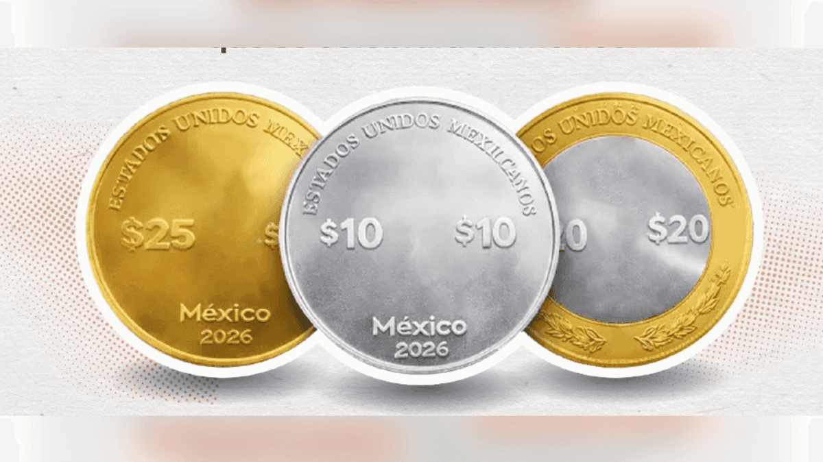 México contará con nuevas monedas del Mundial 2026.