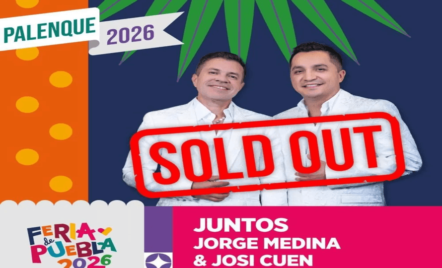 Lleno garantizado para el Show Juntos en el Palenque de la Feria de Puebla.