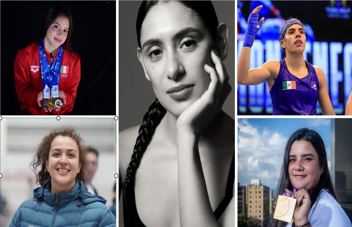 Gabriela Agundez, Celia Pulido, Andrea Becerra y Valeria Amparan brillan por México.