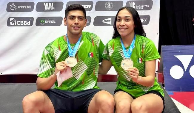 México sube al podio en el Challenge Internacional de Bádminton Brasil 2026.