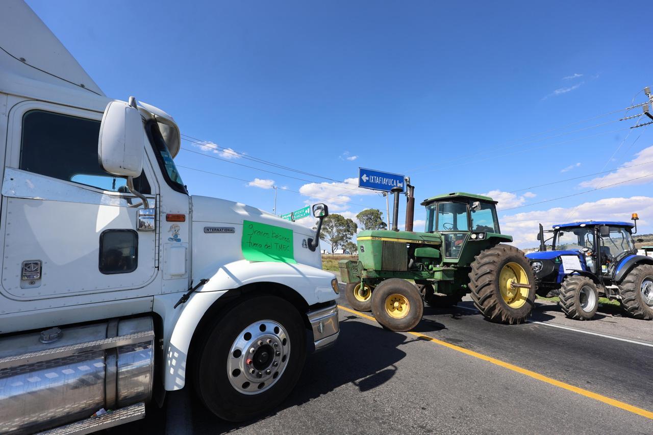 Gobierno Federal afirma no existe razón para manifestación de agricultores.