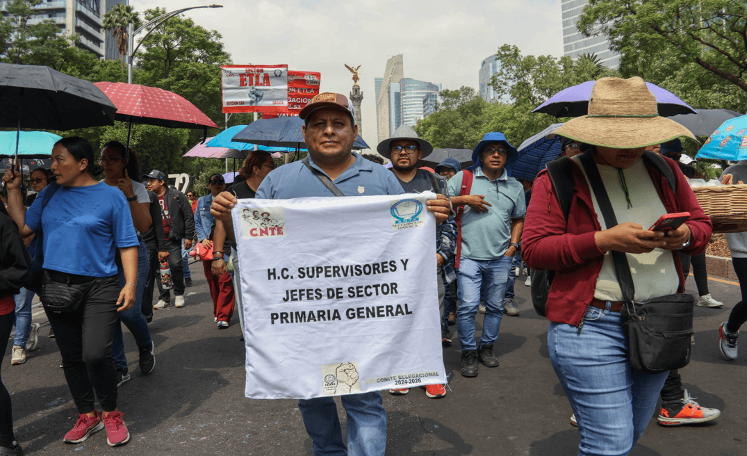 Hay un muerto en el campamento de la CNTE en la CDMX.