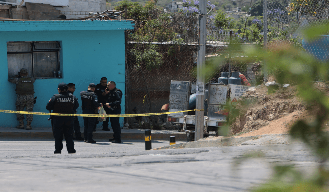 Asesinan a repartido de gas en Santo Tomás Chautla.
