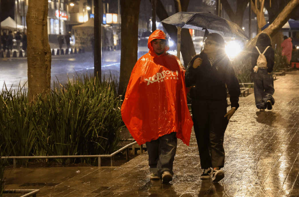 Hay pronóstico de lluvias fuertes y posible caída de granizo en la CDMX.