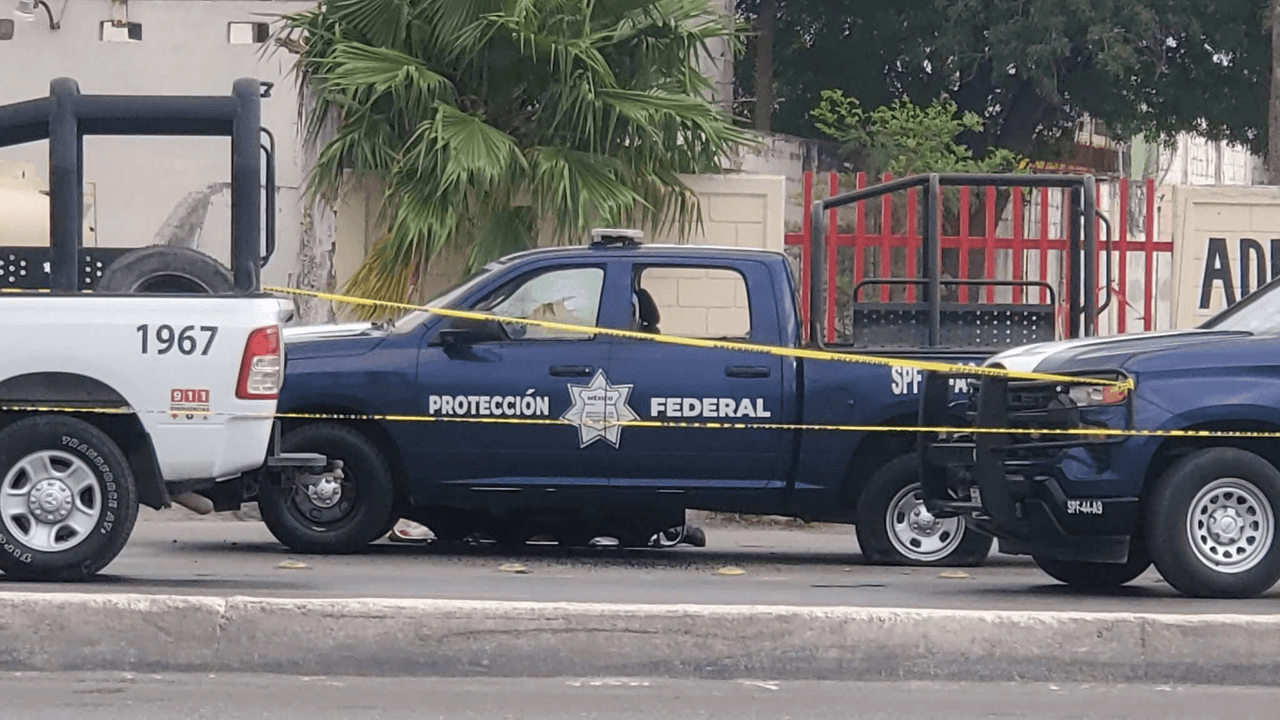 Ataque armado deja un agente federal muerto en Tamaulipas.