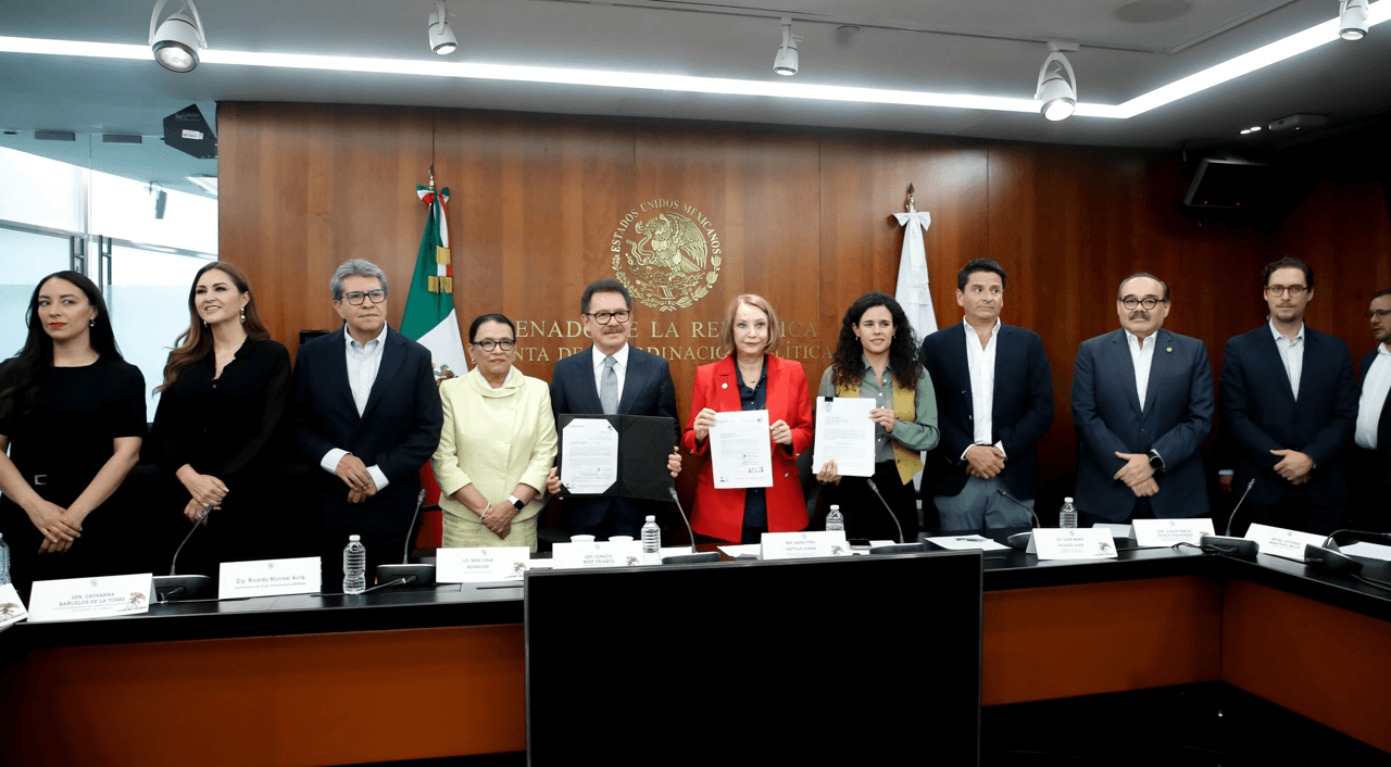 Senado recibe iniciativa para aplazar la elección judicial para el 2028.