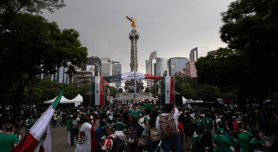Más de 700 mil personas celebraron triunfo de México en la CDMX.