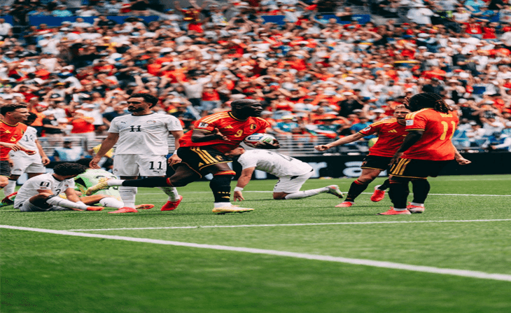 Bélgica y Egipto terminan con empate a uno.