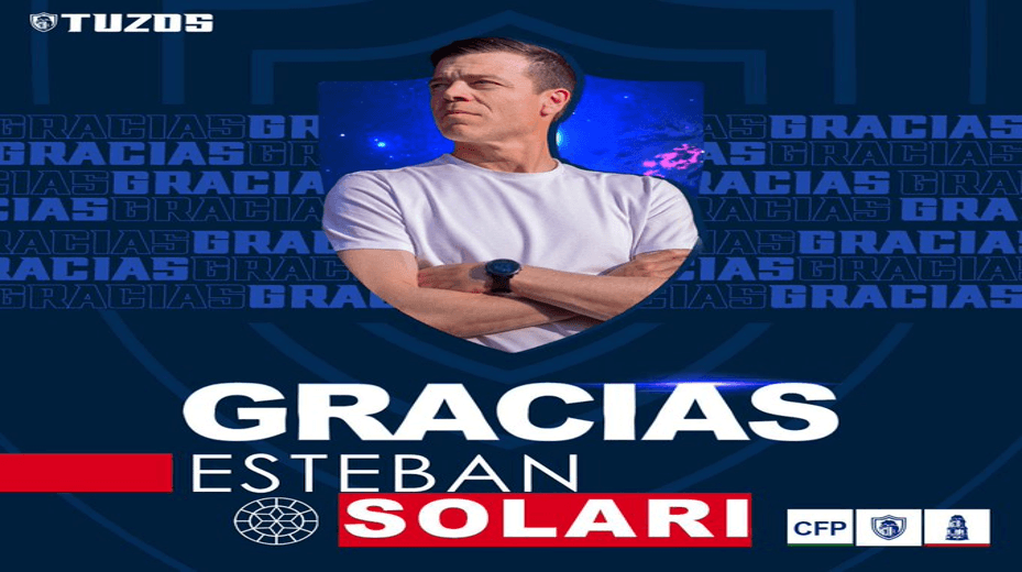 Pachuca da las gracias a su técnico, Esteban Solari.